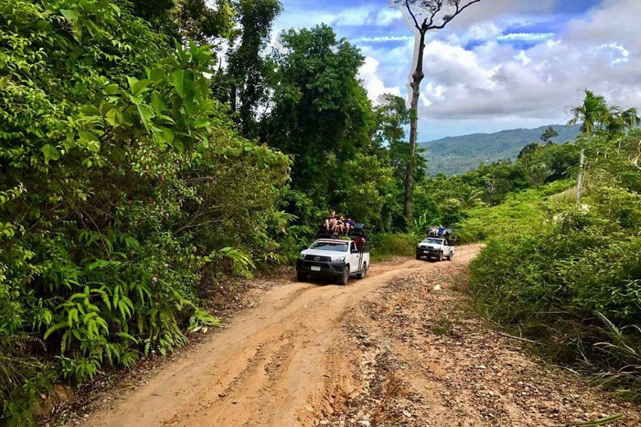 Full day jeep safari without animals in captivity, Koh Samui, Thailand