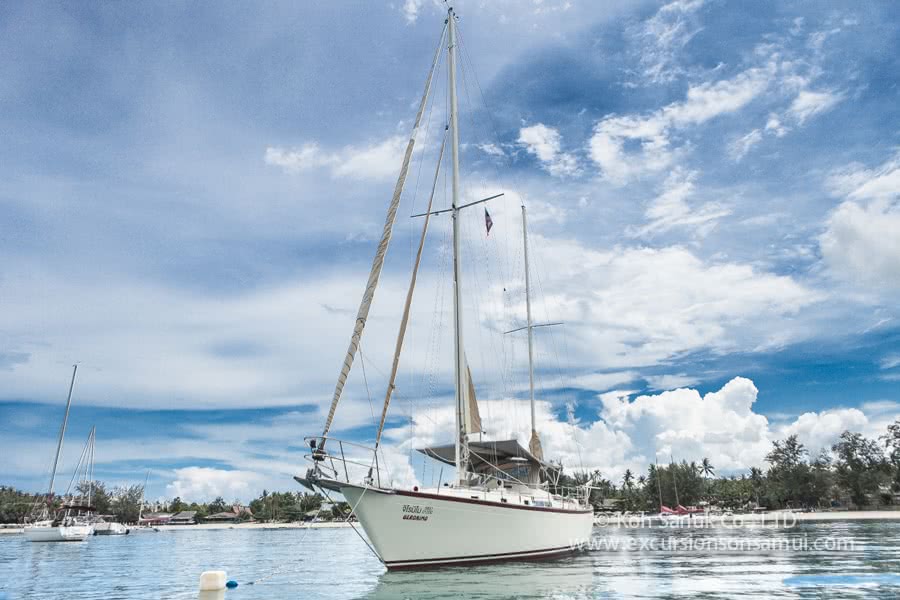 Sailing yacht “Geronimo”, Koh Samui, Thailand