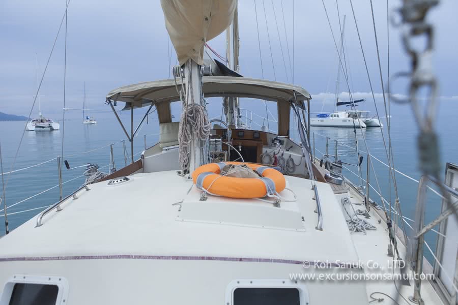 Sailing yacht “Geronimo”, Koh Samui, Thailand