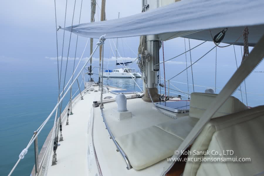 Sailing yacht “Geronimo”, Koh Samui, Thailand