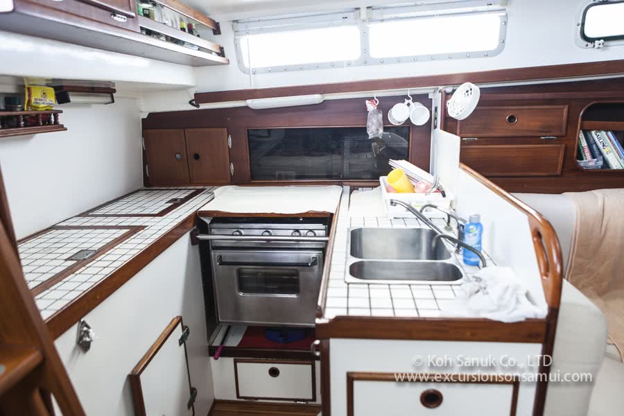 Sailing yacht “Geronimo”, Koh Samui, Thailand