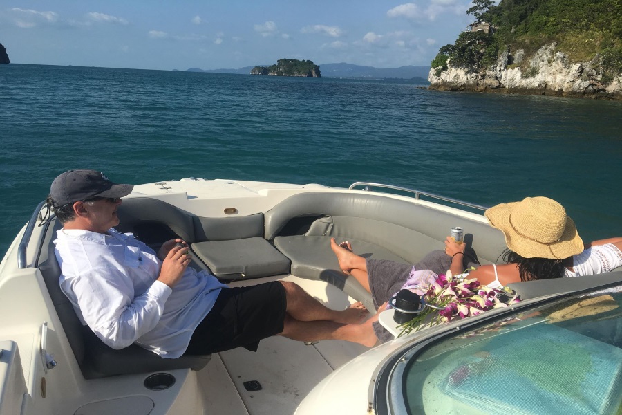 Hurricane 27 boat, Koh Samui, Thailand