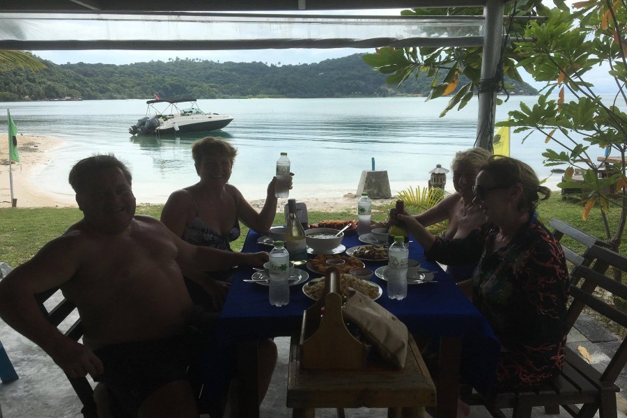 Hurricane 27 boat, Koh Samui, Thailand