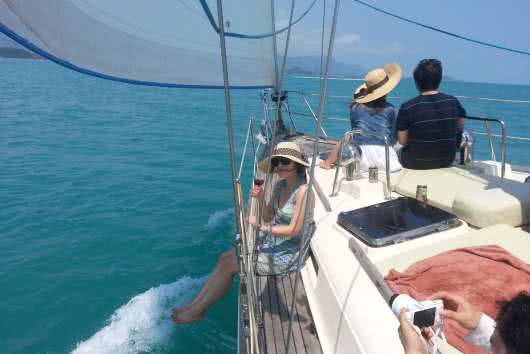 Sailing yacht “Independence”, Koh Samui, Thailand