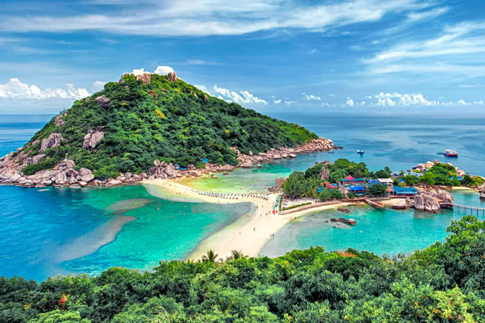 Full day speedboat tour to Koh Tao and Koh Nang Yuan from Samui and Phangan, Koh Samui, Thailand