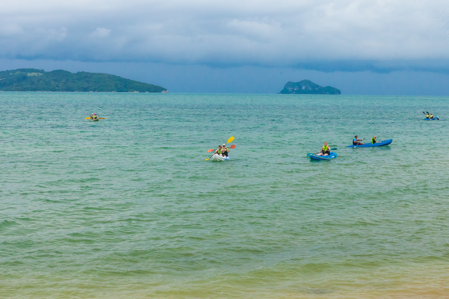 Romantic overnight at Koh Paluay, Angthong marine park, Koh Samui, Thailand