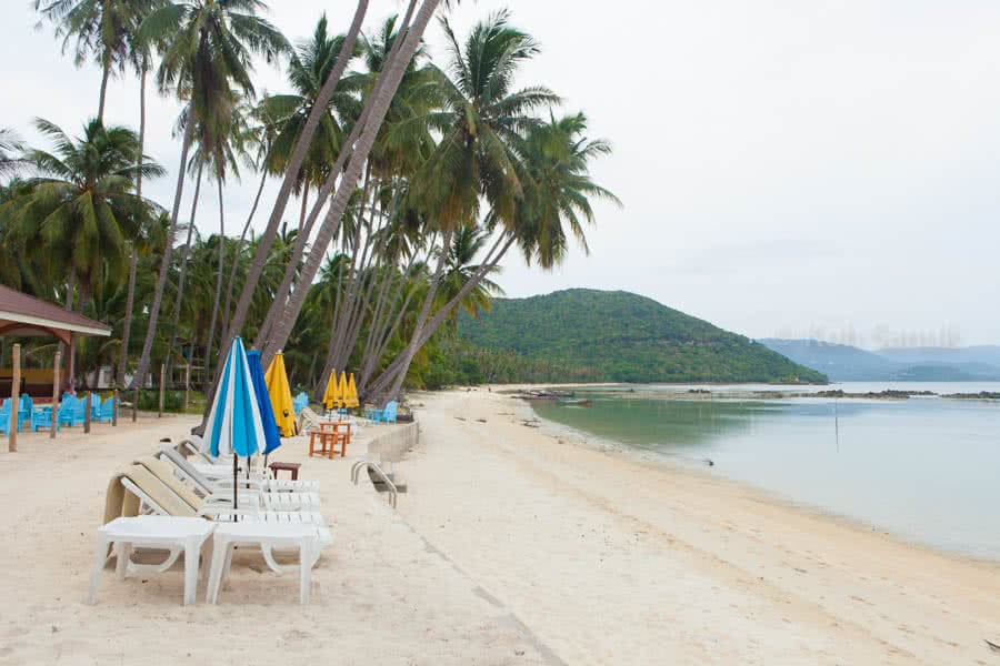Lunch at “Au Bout Du Monde” restaurant on Koh Tan, Koh Samui, Thailand
