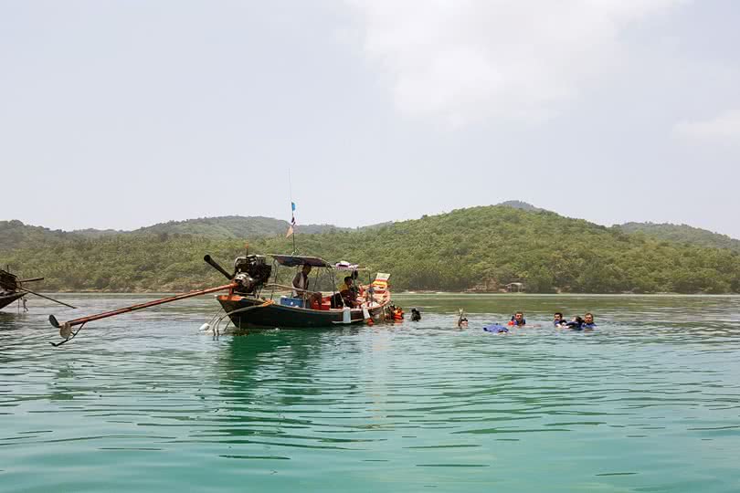 Lunch at “Au Bout Du Monde” restaurant on Koh Tan, Koh Samui, Thailand