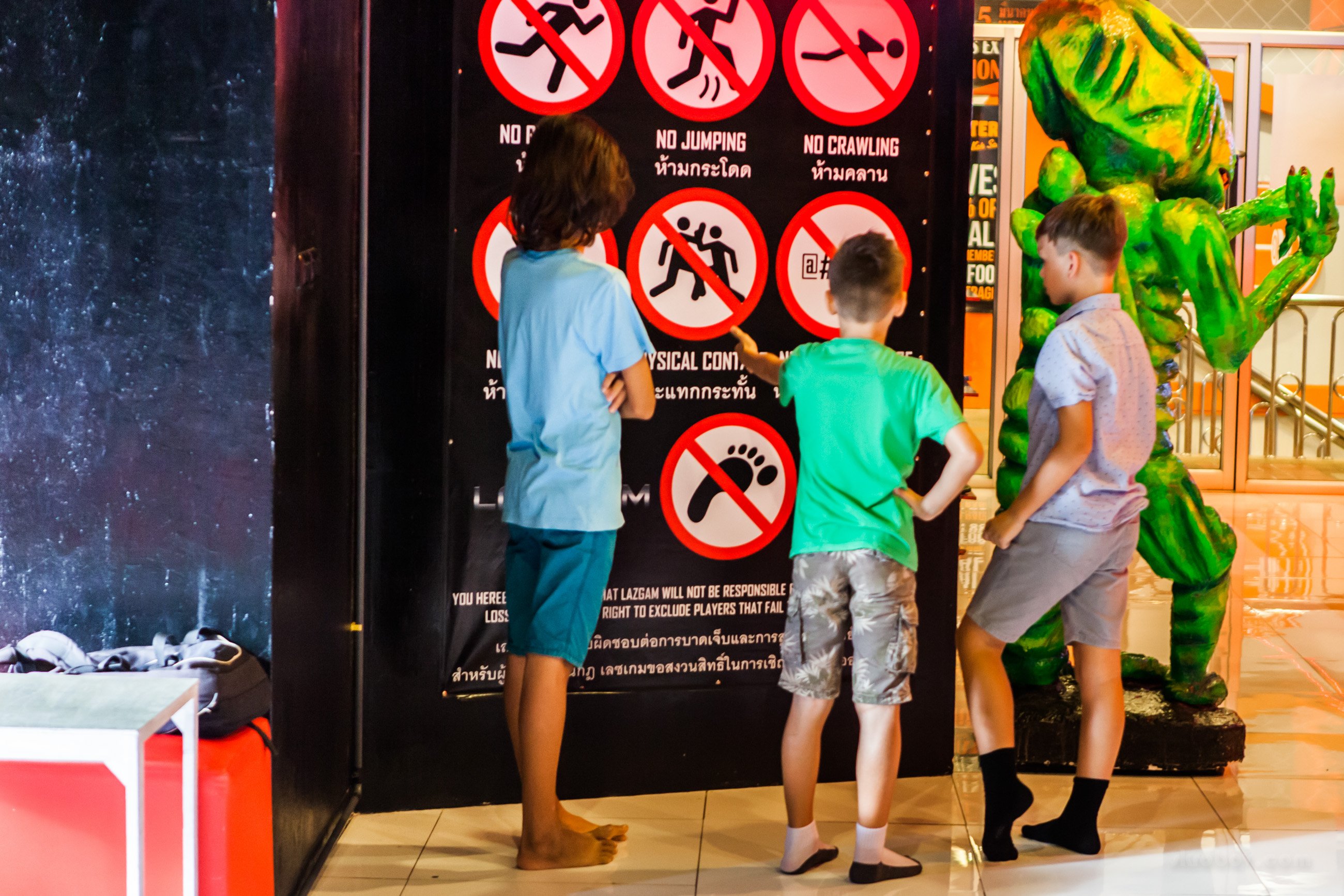 Laser Games, Koh Samui, Thailand