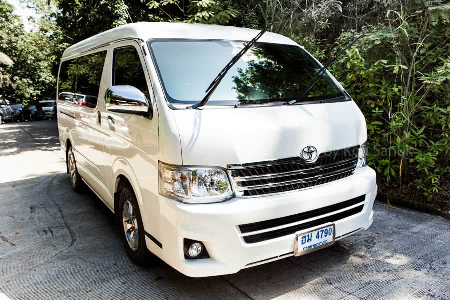 Taxi booking, transfers by minibus, V.I.P. transfers, Koh Samui, Thailand