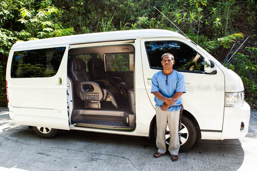 Taxi booking, transfers by minibus, V.I.P. transfers, Koh Samui, Thailand