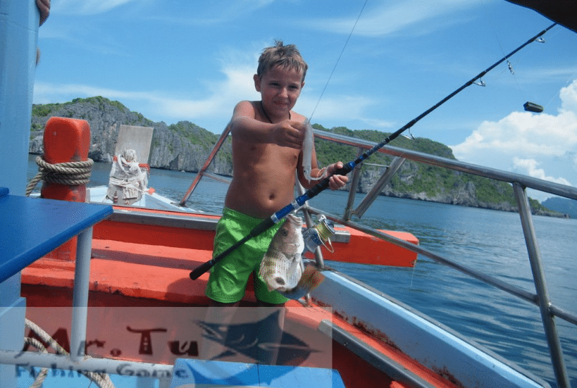 Mr. Tu fishing game, Koh Samui, Thailand