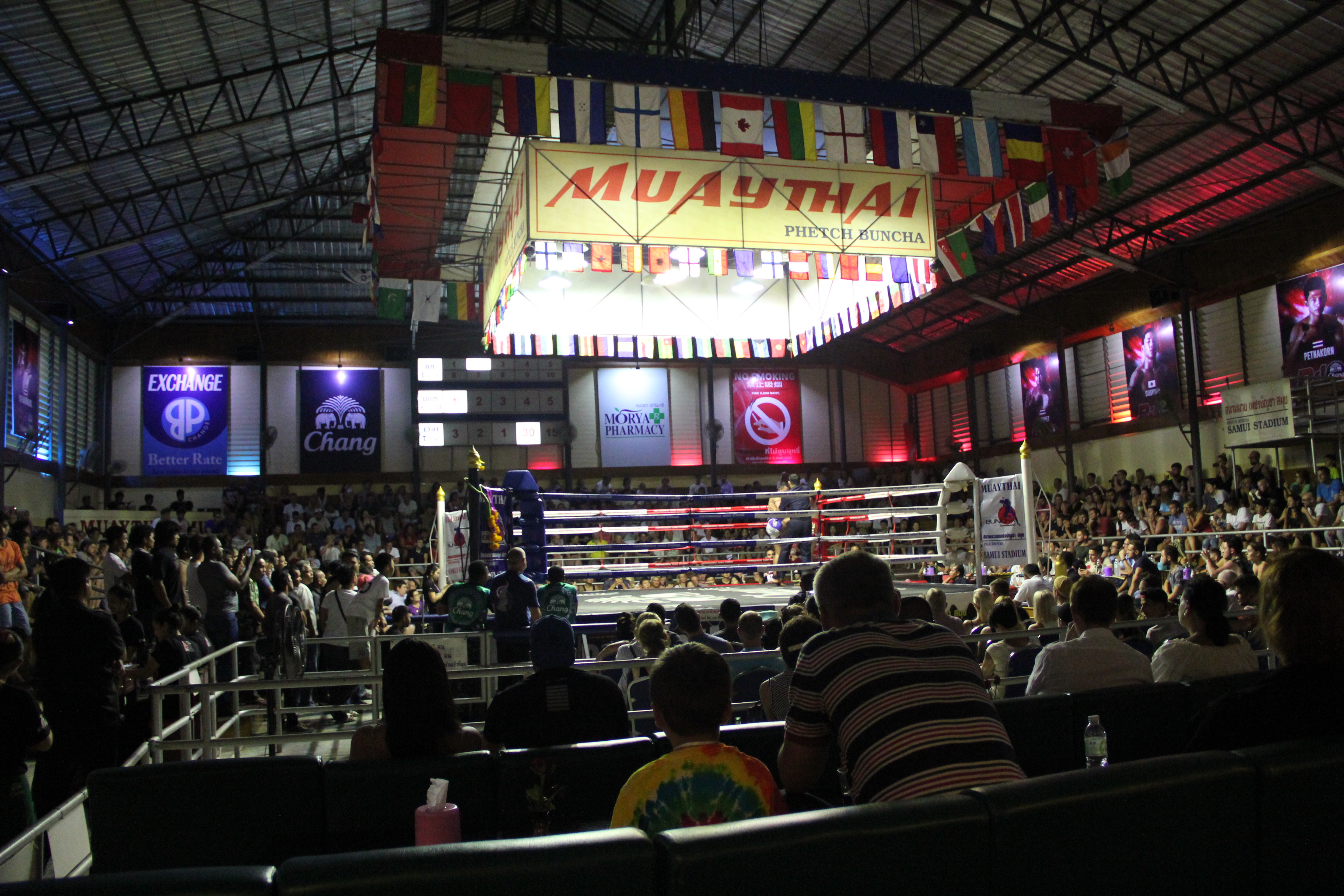 Tickets to Thai boxing “Muay Thai” fights, Koh Samui, Thailand