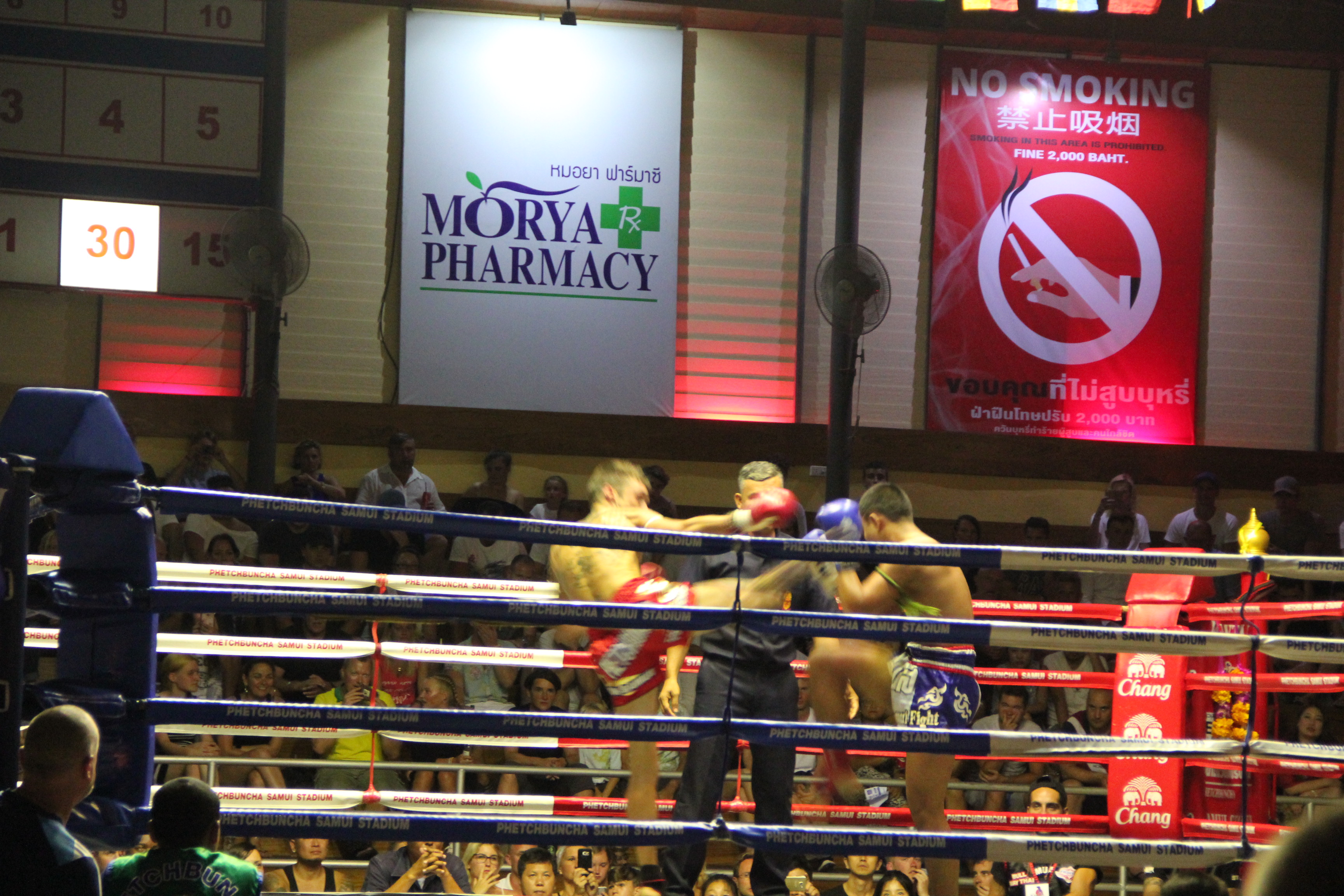 Tickets to Thai boxing “Muay Thai” fights, Koh Samui, Thailand