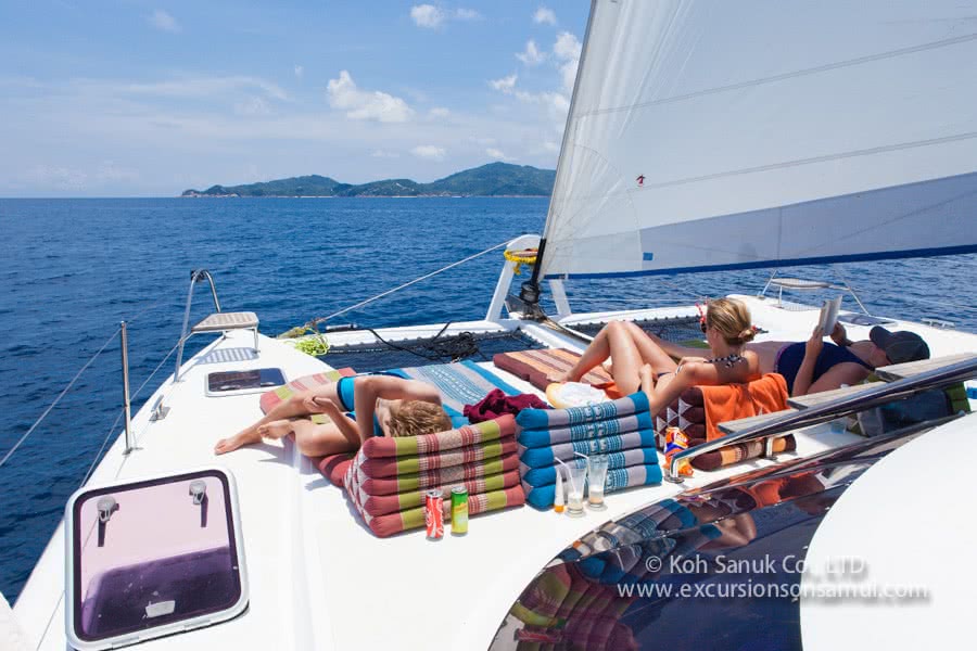 Overnight cruises from Koh Samui by catamaran Nautiness II, Koh Samui, Thailand