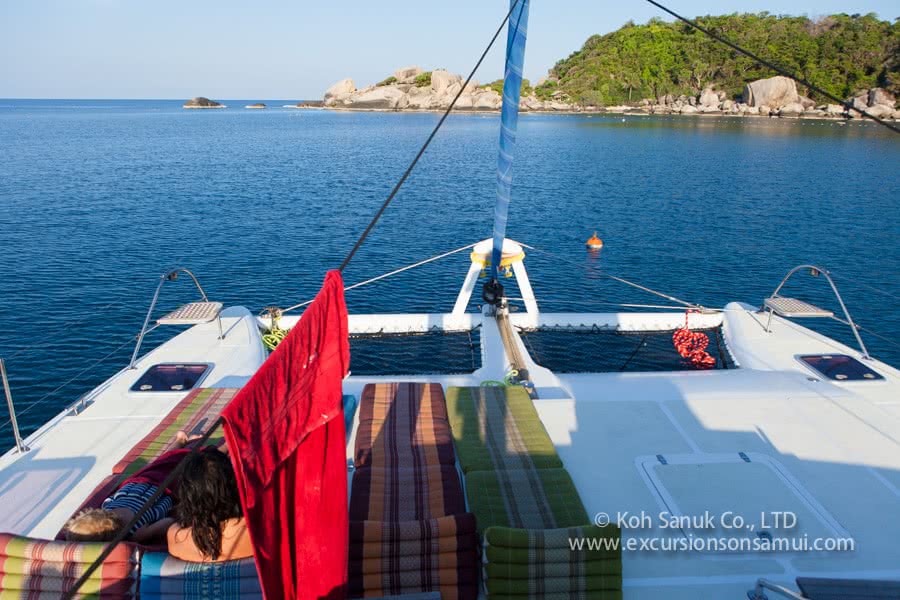 Overnight cruises from Koh Samui by catamaran Nautiness II, Koh Samui, Thailand