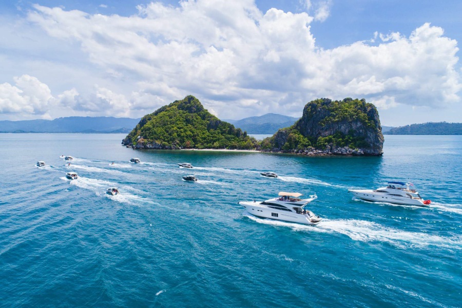 Premium speedboat charter, Koh Samui, Thailand