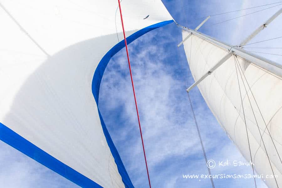 Samui island day cruise by “Baidee”sailing yacht, Koh Samui, Thailand