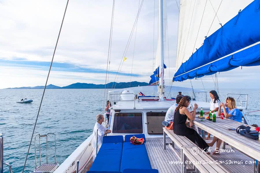 Samui island day cruise by “Baidee”sailing yacht, Koh Samui, Thailand
