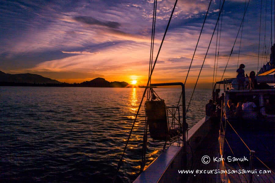 Samui island day cruise by “Baidee”sailing yacht, Koh Samui, Thailand