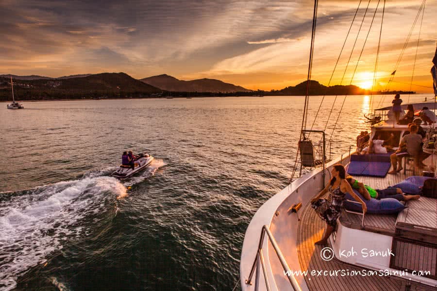 Samui island day cruise by “Baidee”sailing yacht, Koh Samui, Thailand