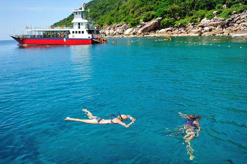 One day trip to Koh Tao by Lomprayah Catamaran, Koh Samui, Thailand