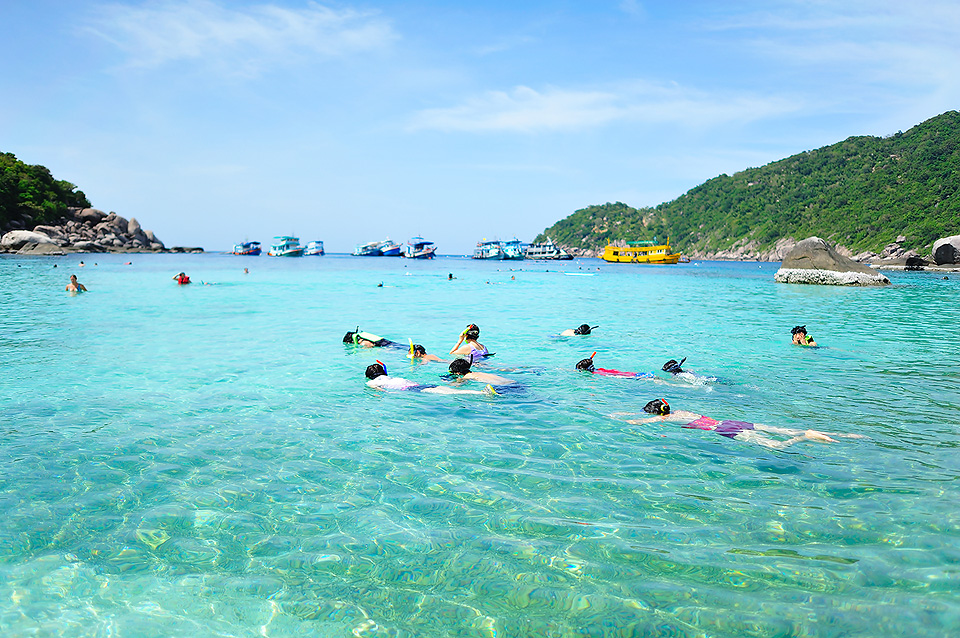 One day trip to Koh Tao by Lomprayah Catamaran, Koh Samui, Thailand