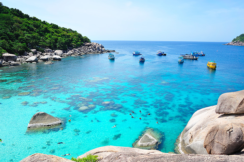 One day trip to Koh Tao by Lomprayah Catamaran, Koh Samui, Thailand