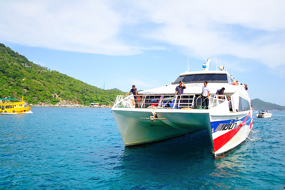 One day trip to Koh Tao by Lomprayah Catamaran, Koh Samui, Thailand