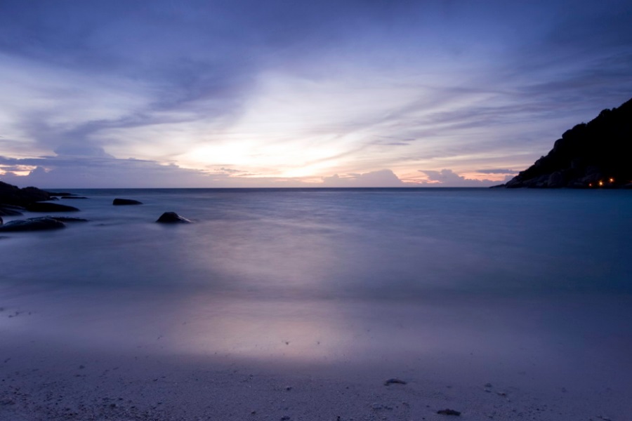 Romantic overnight at Koh Nang Yuan, Koh Samui, Thailand