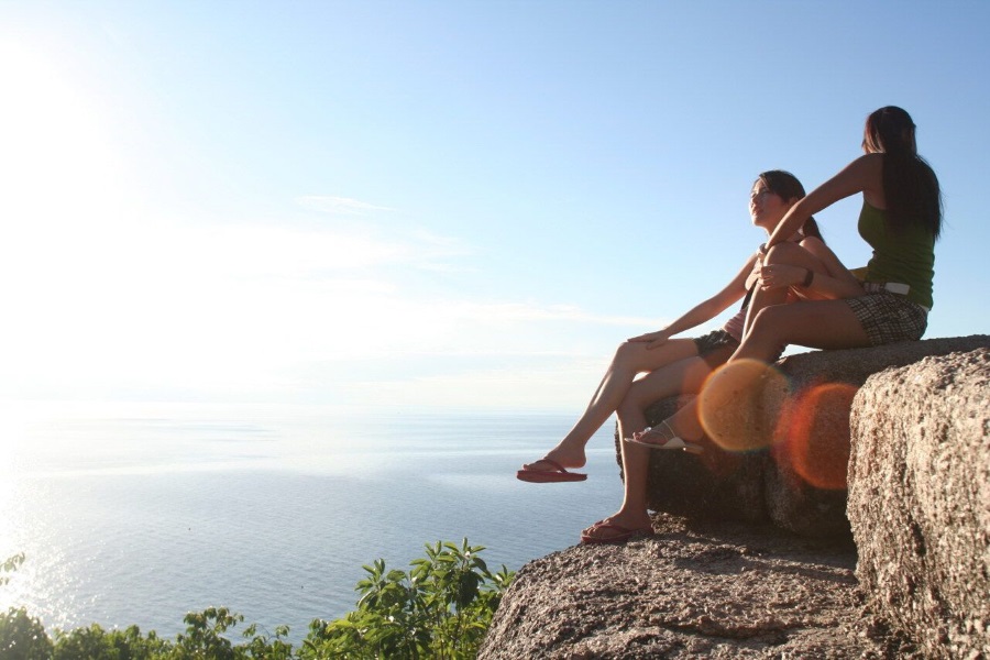 Romantic overnight at Koh Nang Yuan, Koh Samui, Thailand