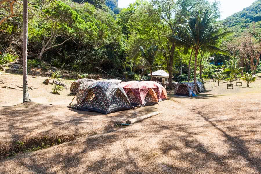 Romantic overnight at Wua Talap, Angthong Marine Park, Koh Samui, Thailand