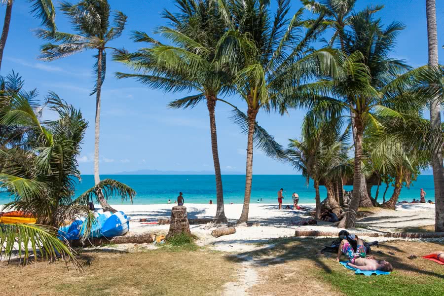 Romantic overnight at Wua Talap, Angthong Marine Park, Koh Samui, Thailand