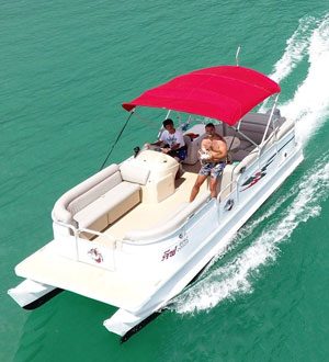Pontoon boat, Koh Samui