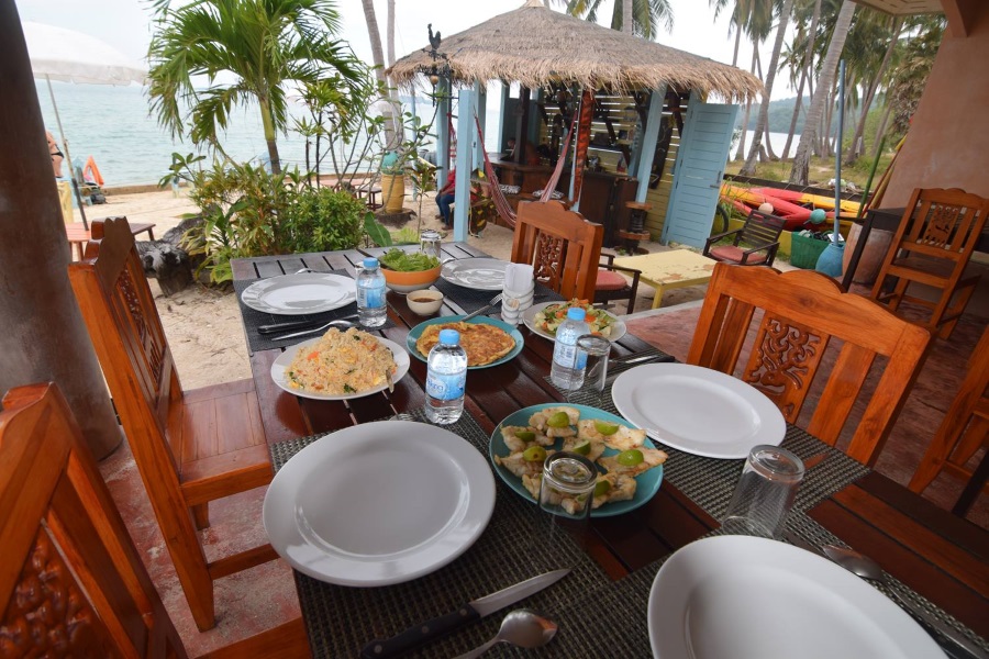 Cruises and fishing from the south of Koh Samui by Pontoon boat, Koh Samui, Thailand