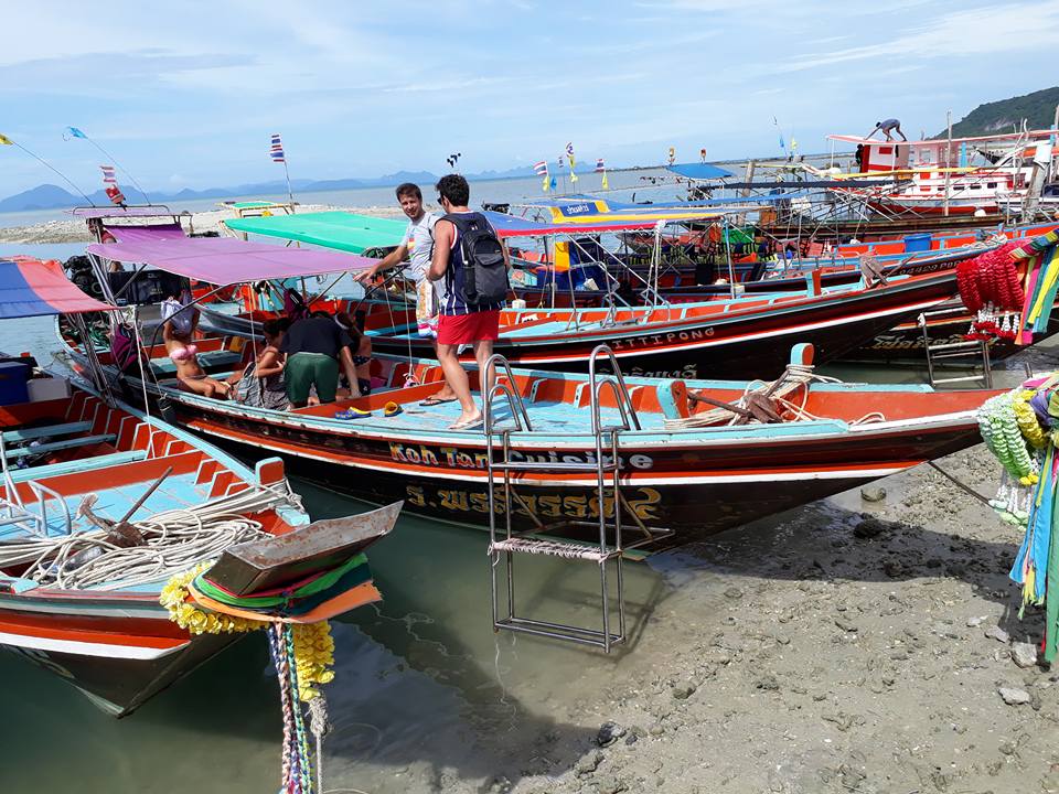 Private cruises and fishing to Koh Tan, Koh Madsum by longtail boat from Samui south, Koh Samui, Thailand
