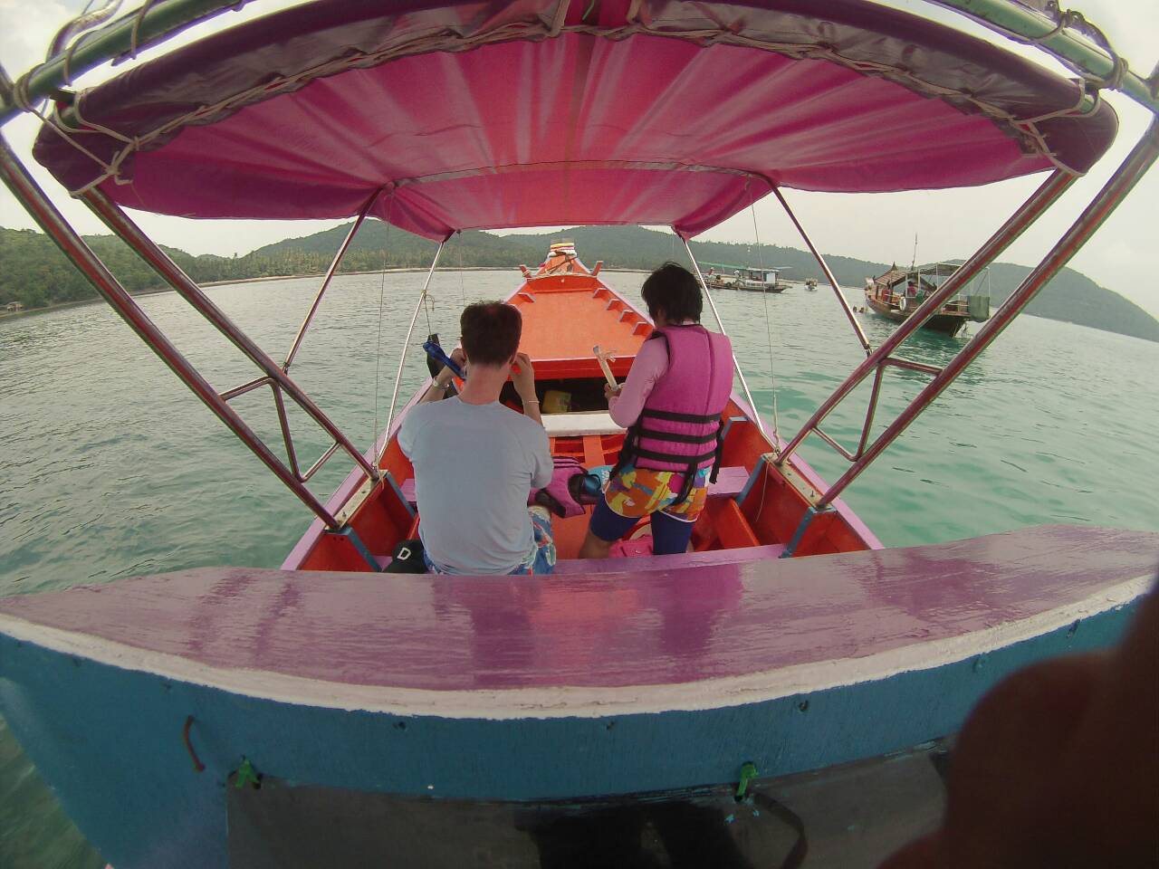 Private budget cruise by longtail boat to Koh Tan, Madsum, and Five Islands, Koh Samui, Thailand