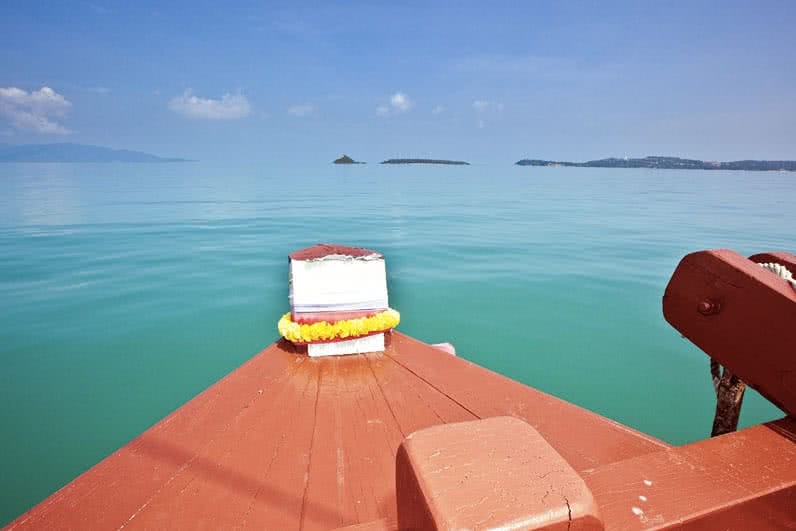 Junk boat “Red Baron”, Koh Samui, Thailand