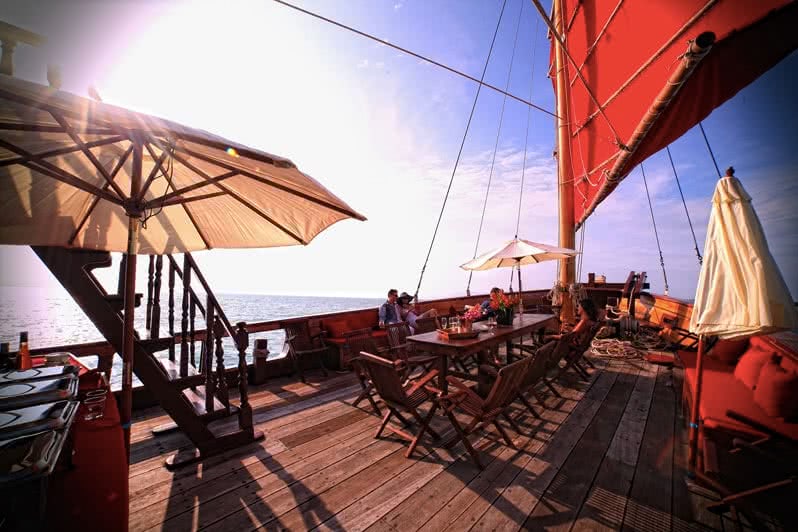 Junk boat “Red Baron”, Koh Samui, Thailand