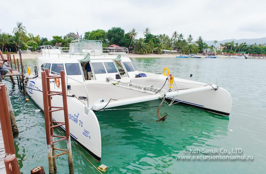 Cruises by catamaran “Serenity”, Koh Samui, Thailand