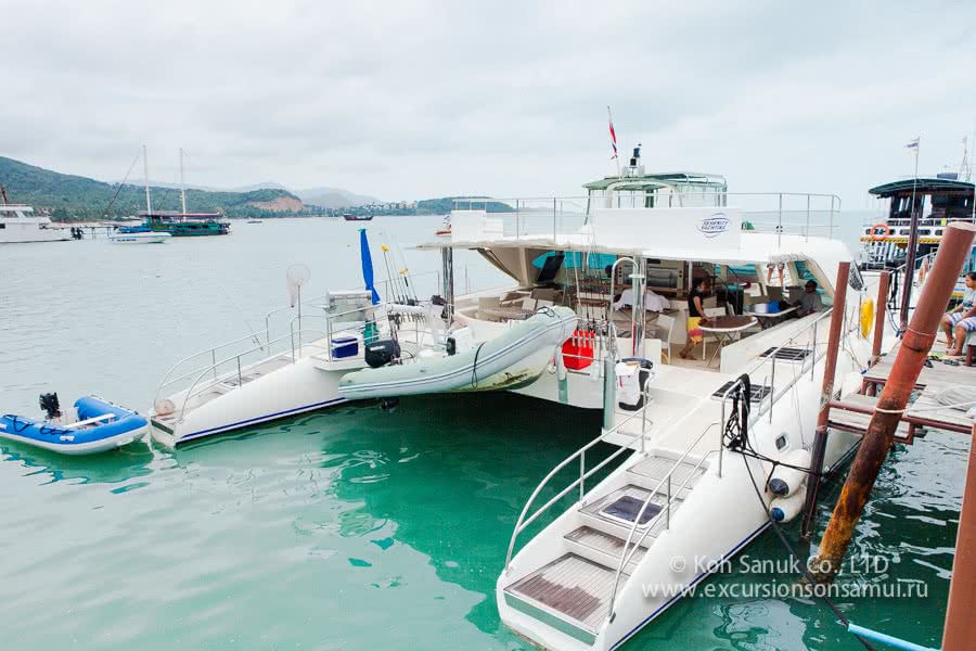 Cruises by catamaran “Serenity”, Koh Samui, Thailand