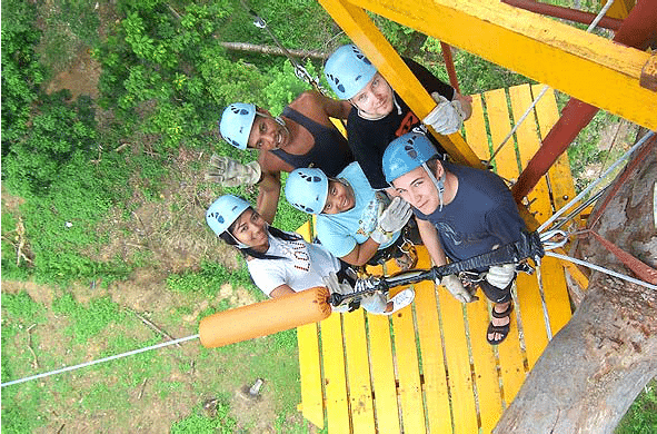 Cable Ride, Koh Samui, Thailand