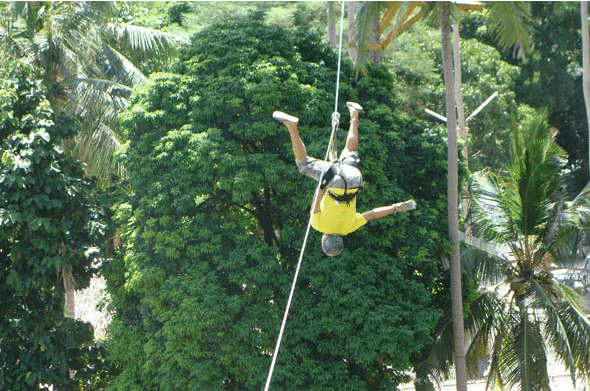 Cable Ride, Koh Samui, Thailand