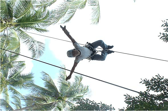 Cable Ride, Koh Samui, Thailand