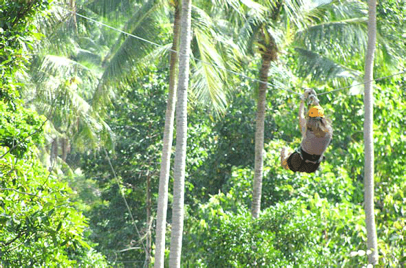 Cable Ride, Koh Samui, Thailand