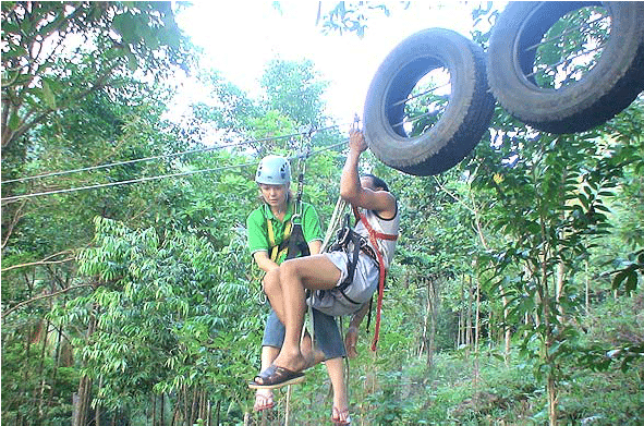 Cable Ride, Koh Samui, Thailand