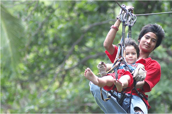 Cable Ride, Koh Samui, Thailand