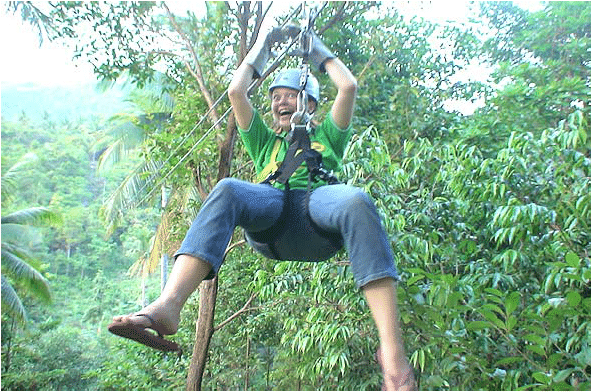 Cable Ride, Koh Samui, Thailand