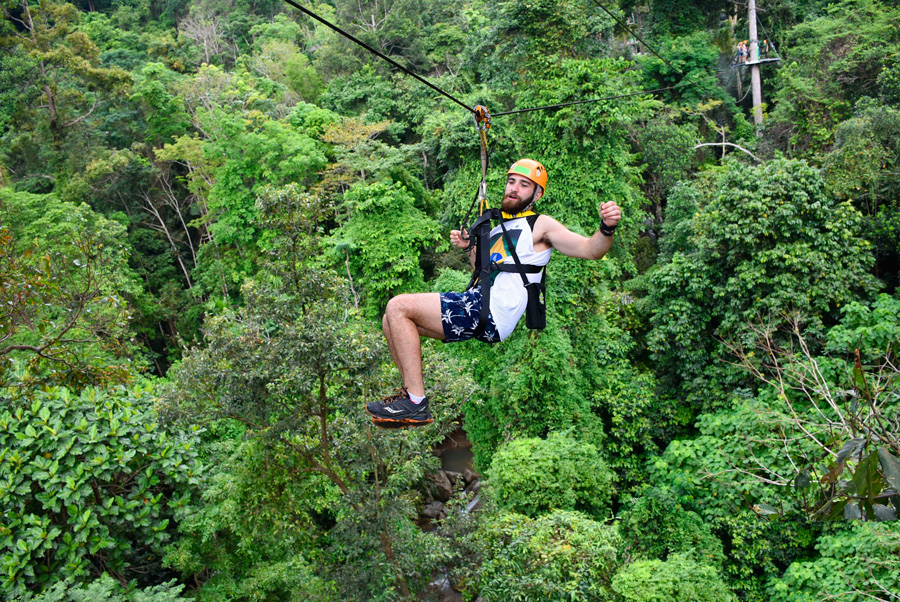 Cable Ride, Koh Samui, Thailand