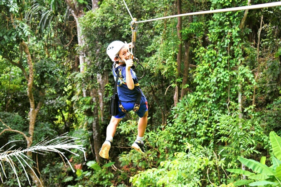 Skyhawk adventure – best zip line on Koh Samui!, Koh Samui, Thailand